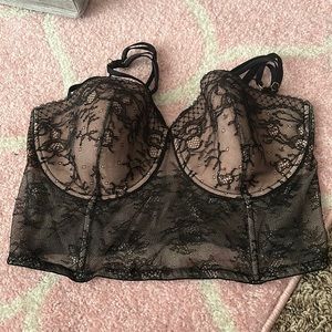 Black Lace Victorias Secret Corset